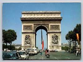 L&#39;Arc de Triomphe de L&#39;Etoile 1988 n 142 Vtg Postcard unp Paris France S... - $4.88