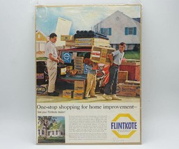 Flintkote Dog Dachschund Magazine Ad Print Design Advertising - $12.86