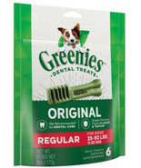 Greenies 10123470 Original Natural Dental Care Dog Treats, 6 oz., 6 ct. - £16.52 GBP