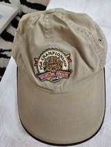 IMPERIAL ADULT KHAKI PGA CHAMPIONSHIP WHISTLING STRAITS 2004 CAP HAT OSF... - $8.41