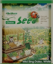 500 Seeds, Bellfarm White Mid Sing Daisy Seed YQ-1091 - $20.20