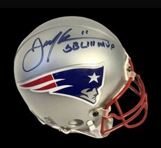 Julian Edelman Autographed Signed N. E. Patriots Mini Helmet w/COA - £131.64 GBP