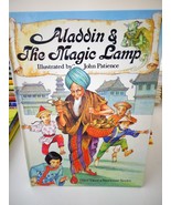 Aladdin &amp; The Magic Lamp Illustrated By John Patience - £4.40 GBP
