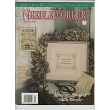 The Needleworker Magazine April May 2000 Victorian Stitch Sampler Dahlia Tote - £9.15 GBP