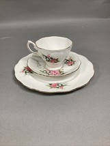 Royal Albert Lily Of The Valley Teacup Saucer &amp; Dessert Plate Bone China... - $34.67 CAD