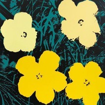 Andy Warhol Fleurs 11.72 Sunday B Petit Matin Sérigraphie Art - £226.94 GBP