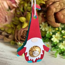 Christmas Gnome Chocolate Holder Metal Cut Dies Stencils Scrapbooking Card Craft - £10.24 GBP