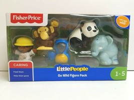 Fisher Price Little People Go Wild Figure Pack Fun Playful Activity Kid Gift NEW - £19.46 GBP