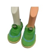 Speedo Kids Green Water Shoes Size M Mesh Lightweight Swimming Footwear ... - $14.27
