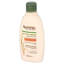 Aveeno Daily Moisturising Yogurt Body Wash Apricot &amp; Honey 300ml - £10.97 GBP
