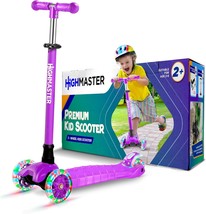 Kids Scooter – 3 Wheel Kick Scooter For Children And Toddlers – Adjustable - $837.73 MXN