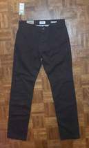 NEW WITH TAGS NWT Natures Brown Goodfellow Co hennepin chino slim stretc... - $9.95