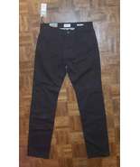 NEW WITH TAGS NWT Natures Brown Goodfellow Co hennepin chino slim stretc... - $13.65 CAD