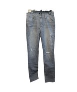 NEW Hudson Jeans Mens 31 Gray Blake Slim Straight Zip Fly Denim - $48.02