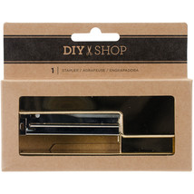Diy Shop 4 Collection Desktop Stapler Gold Plated - $707.55 MXN