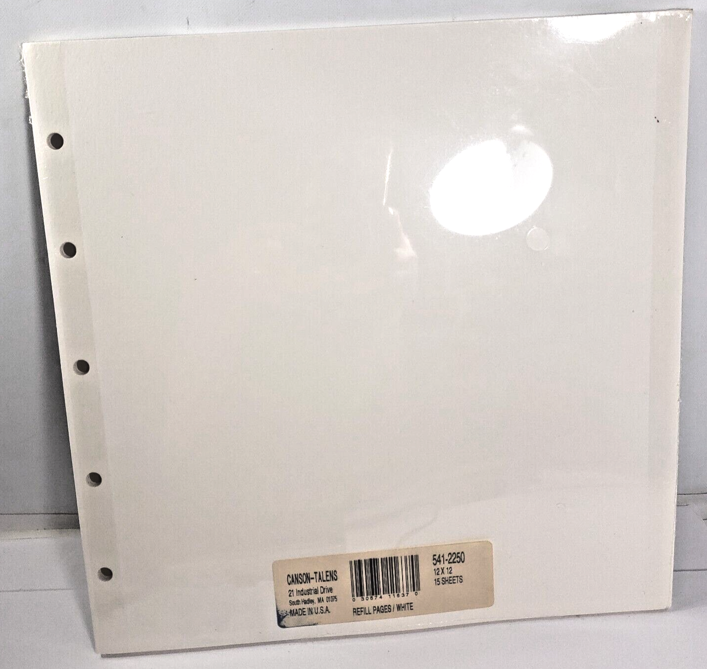 Canson-Talens White 12 x 12 Refill Pages 15 Sheets 541-2250 *READ NOTES - $5.00