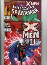 MARVELS XMEN CLASSICS/1993 UNLIMITED#2-POINTBLANK/1976 SPECTACULAR SPIDE... - £10.38 GBP