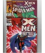 MARVELS XMEN CLASSICS/1993 UNLIMITED#2-POINTBLANK/1976 SPECTACULAR SPIDE... - £9.47 GBP