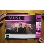 MUSE Poster ON THE ROAD Red Hot Chili Peppers Foo Fighters - $365.68 CAD