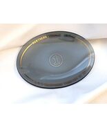 1977 C &amp; P Bell Telephone NOVA Virginia Company Smoked Glass Plate Tray ... - €21,40 EUR