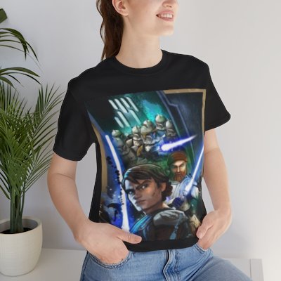 Clone Wars Tee - Limited Edition Star Wars Shirt..