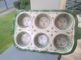 Temp-tations Presentable Ovenware By Tara Muffin Tin 16.25 x 9.75 inches - £20.03 GBP