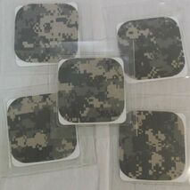 Lot of 5 SOT Source One Tactical ACU Adhesive Repair Patch 4" x 4" NO IR... - $17.99