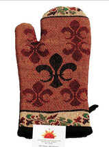 Fluer De Lis Southwestern Design Oven Mitt, 7x12 inches - $171.50 MXN