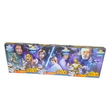 NEW Star Wars Trilogy Disney 3 Box Puzzles 211 Total Pieces Panorama READ - $19.22