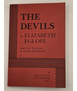 THE DEVILS: by Elizabeth Egloff (Dramatists Play Service Inc.)-1999-Vintage - $35.23 CAD