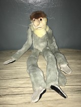 Wild Republic Monkey Long Arm & Leg And Nose 14" Soft Toy SUPERFAST Dispatch - $17.10