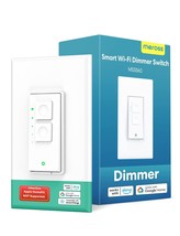 Meross Smart Dimmer Switch Single Pole, Smart 2.4Ghz Wifi Light Switch, 1 Pack - £27.06 GBP