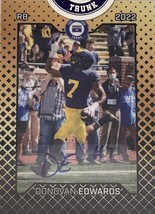 Donovan Edwards 2022 AUTO - 18/60 Players Trunk GOLD - NCAA Michigan Wolverines - £61.56 GBP