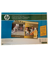 HP Brochure/Flyer Paper 11x17in Glossy 50 sheet package NEW [e-10] - $367.97 MXN