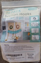 Suction Cup Hooks Combo Pack, 10 Pack, Powerful Window Hanging Suction Cups - $8.81