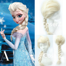 Elsa Cosplay Wig, Elsa Wig - £25.50 GBP