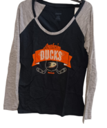 Reebok Femmes Ducks D&#39;Anaheim Raglan Manches Longues T - Shirt T-Shirt, ... - $505.76 MXN