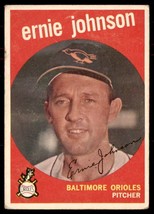 1959 Topps #279b Ernie Johnson Gray/darker back pr - £7.76 GBP