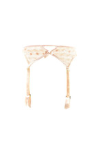 L&#39;agent By Agent Provocateur Womens Suspenders Casie Sheer Lace Nude Size S - £38.42 GBP