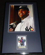 CC Sabathia Signed Framed 11x17 Photo Display Yankees Intro Press Confer... - £97.21 GBP
