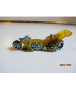 RED LINE Hot Wheels 2000 First Editions Fright Bike Motorcycle YELLOW Di... - £7.98 GBP