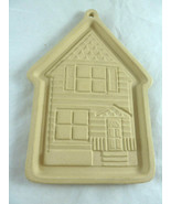 Pampered Chef 20th Anniversary Cookie paper pressed Mold year 2000 House - $19.00 CAD