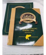(2) Cabelas 2003 Master Catalogs Spring 2003 Edition I And II - $40.98 CAD