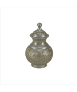 Silver Engraved Large Cremation Urn 70 Cubic Inches - $174.70