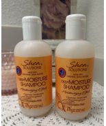 (2) Simply Shea Solutions Deep Moisture Shampoo, 8 oz each Paraben Free-... - £8.89 GBP