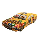 M&amp;M&#39;s Vintage Metal Race Car #36 Storage Box, Yellow Character, Second E... - $9.75