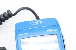 INGENICO DESK 5000 CREDIT CARD PAYMENT TERMINAL E5816 image 2