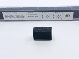 1X FTR-F1CA012V F1CA012V Fujitsu PCB Power Relay 12VDC DPDT 5A 250VAC 8-Pin - $4.00