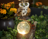 Mothers Day Gifts for Mom Women, Garden Decor Owl Statues Decorations fo... - £34.16 GBP