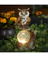 Mothers Day Gifts for Mom Women, Garden Decor Owl Statues Decorations fo... - £40.57 GBP
